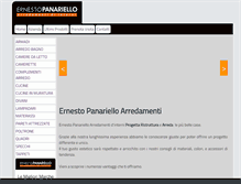 Tablet Screenshot of ernestopanariello.it
